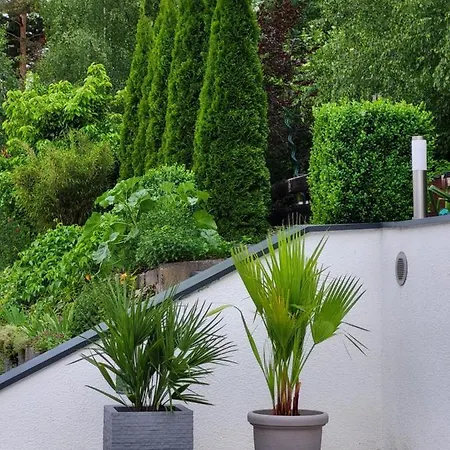 Ruhige - Dachterasse Und Panoramablick Апартаменты *