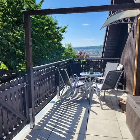 Ruhige - Dachterasse Und Panoramablick 公寓