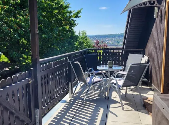 Ruhige - Dachterasse Und Panoramablick Appartamento