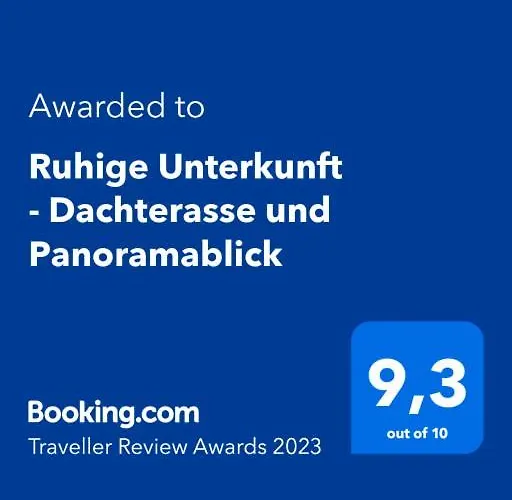 Ruhige - Dachterasse Und Panoramablick Warstein