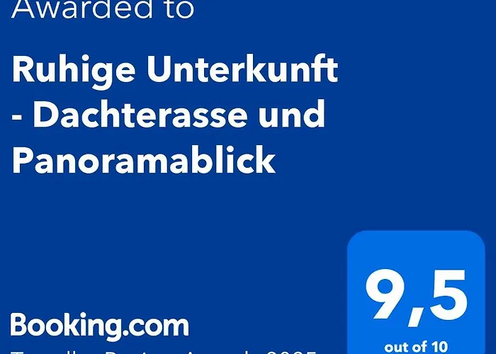 Lejlighed Ruhige - Dachterasse Und Panoramablick Warstein