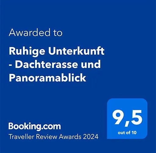 Lejlighed Ruhige - Dachterasse Und Panoramablick *